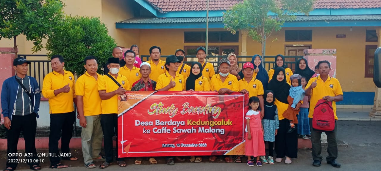 DESA BERDAYA BERSAMA DESA KEDUNGCALUK DI CAFE SAWAH MALANG